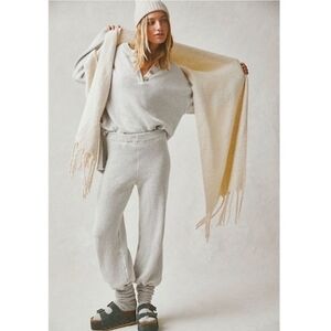 Free People Beach Hailee Seater Set In Light Grey Size Small